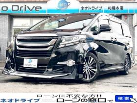 アルファード　2.5S 4WD　ローンが不安な方＜優遇ローン＞本州仕入　モデリスタエアロ　アイドリングストップ 4WD