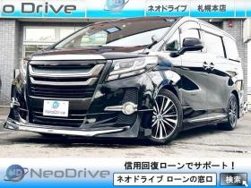 アルファード　2.5S 4WD　ローンが不安な方＜優遇ローン＞本州仕入　モデリスタエアロ　アイドリングストップ 4WD