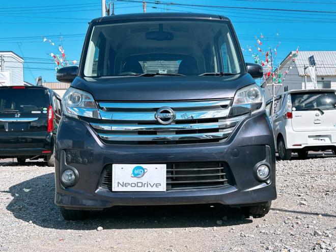 デイズルークス660ハイウェイスター ターボ 4WD　ローンが不安な方＜優遇ローン＞1年保証　本州仕入　両側パワースライド