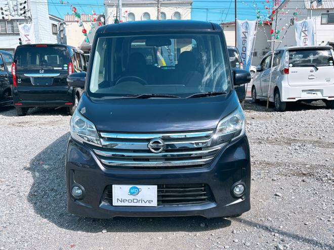 デイズルークス660ハイウェイスター ターボ 4WD　ローンが不安な方＜優遇ローン＞1年保証　本州仕入　両側パワースライド