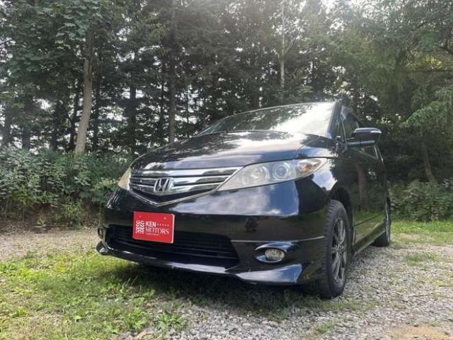 エリシオン2.4 G エアロ HDDナビスペシャルパッケージ 4WD　ABS　バックカメラ　盗難防止装置　エアコン　パワステ　パワーウィンドウ　HDDナビ　ETC　キーレス　3列シート　両側電動スライドドア　アルミホイール　DVD再生　CD　フォグランプ 2400