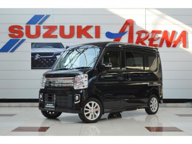 エブリィワゴン PZターボスペシャル ハイルーフ 4WD　レンタアップ車ハイルーフ4WDターボアイドリングストップセーフティサポート搭載ディスプレイオーディオ両側オートスライドドアオートステップハイビームアシストLEDライト 660