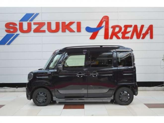 スペーシアギア ハイブリッド XZターボ 4WD　ワンオーナー車4WDターボセーフティサポート搭載アイドリングストップデュアルセンサーブレーキサポート後退時ブレーキサポート両側オートスライドドア全方位モニター付き7インチワイドナビLED 660