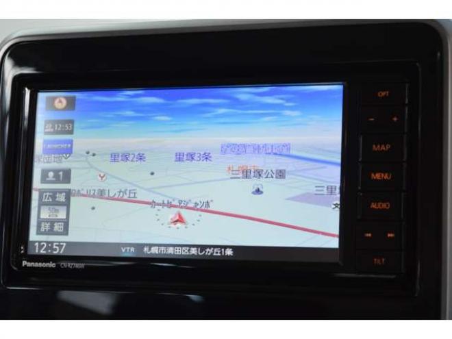 スペーシアギア ハイブリッド XZターボ 4WD　ワンオーナー車4WDターボセーフティサポート搭載アイドリングストップデュアルセンサーブレーキサポート後退時ブレーキサポート両側オートスライドドア全方位モニター付き7インチワイドナビLED 660