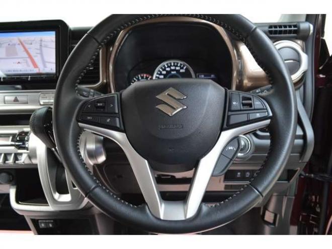 クロスビー1.0 ハイブリッド MZ ブラウンアクセントパッケージ装着車 4WD　ワンオーナー車ハイブリッド4WDターボセーフティサポート搭載ブラウンアクセントパッケージ8インチナビTVバックカメラHDMIミラーリングLEDライトETCアダプティブクルーズコントロール 1000