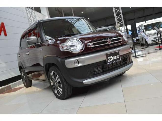 クロスビー1.0 ハイブリッド MZ ブラウンアクセントパッケージ装着車 4WD　ワンオーナー車ハイブリッド4WDターボセーフティサポート搭載ブラウンアクセントパッケージ8インチナビTVバックカメラHDMIミラーリングLEDライトETCアダプティブクルーズコントロール 1000