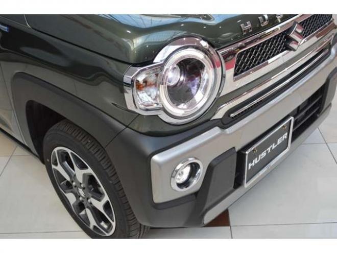 ハスラーJスタイル ターボ 4WD　ワンオーナー特別仕様車ハイブリッド車4WDターボセーフティサポート搭載デュアルカメラブレーキサポート後退時ブレーキサポート横滑り防止装置アダプティブクルーズコントロールSDナビTVバックカメラLED 660