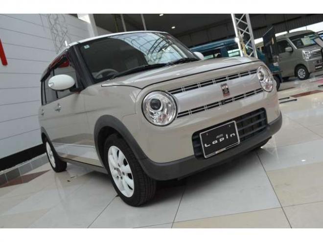 ラパンX 4WD　ワンオーナー車Sエネチャージ4WDアイドリングストップセーフティサポート搭載レーダブレーキサポート誤発信抑制機能全方位モニター付8インチナビTVバックカメラLEDライトETC 660