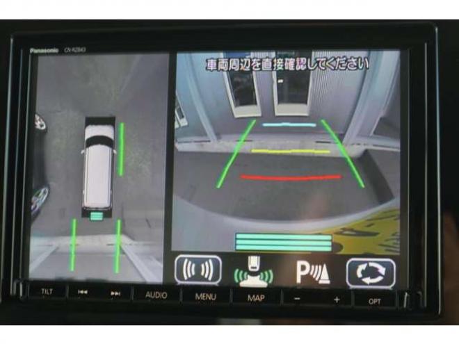 スペーシアハイブリッド X 4WD　純正フルセグナビ　全方位カメラ　ETC　社外前後ドラレコ　両側電動スライドドア 660