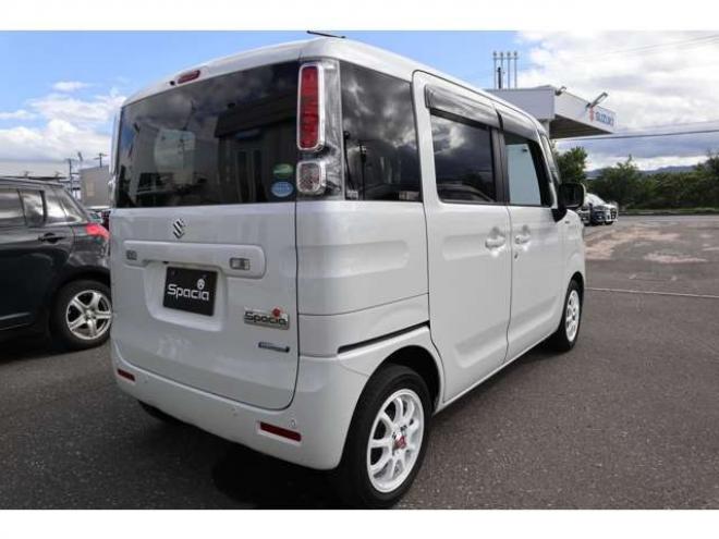 スペーシアハイブリッド X 4WD　純正フルセグナビ　全方位カメラ　ETC　社外前後ドラレコ　両側電動スライドドア 660