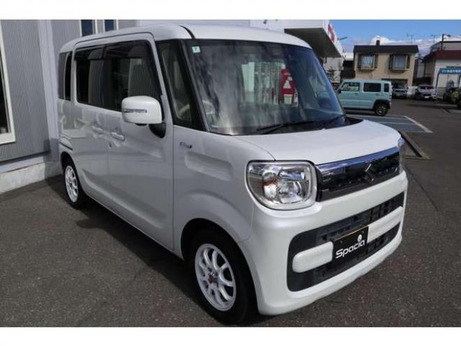 スペーシアハイブリッド X 4WD　純正フルセグナビ　全方位カメラ　ETC　社外前後ドラレコ　両側電動スライドドア 660