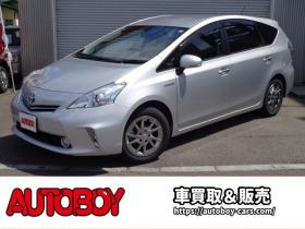 プリウスα　1.8 S チューン ブラック　ワンオーナー　純正ナビ　純正エンスタ　　スペアキー 2WD 1800
