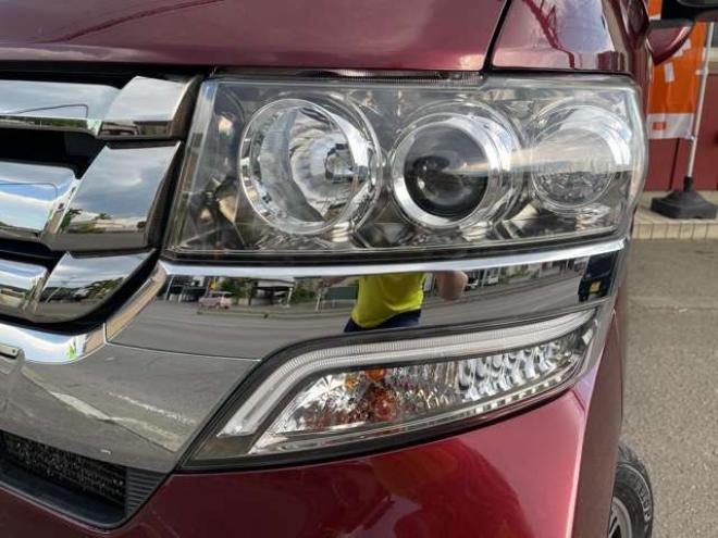 N-BOXカスタムG ターボ Lパッケージ 4WD　1年保証付 車検残 Bluetooth ナビ フルセグ バックカメラ エンジンスターター シートヒーター ドライブレコーダー 両側電動スライドドア ETC 660