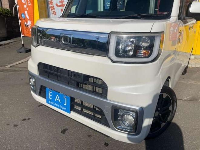 ウェイクG SA 4WD　1年走行距離無制限保証/ターボ/Bluetooth/純正8インチナビ/フルセグTV/両側パワースライドドア/バックカメラ/エンジンスターター/ドライブレコーダー/ETC/シートヒーター/修復歴無し/車検・令和8年6月/法定整備付き 660