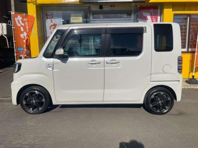 ウェイクG SA 4WD　1年走行距離無制限保証/ターボ/Bluetooth/純正8インチナビ/フルセグTV/両側パワースライドドア/バックカメラ/エンジンスターター/ドライブレコーダー/ETC/シートヒーター/修復歴無し/車検・令和8年6月/法定整備付き 660