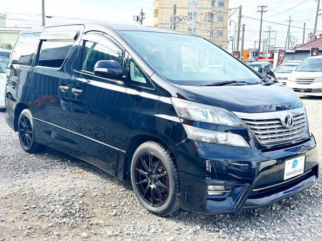 ヴェルファイア2.4ZプラチナセレクションⅡ 4WD　ローンが不安な方＜優遇ローン＞1年保証　両側パワースライドドア　社外ナビ 
