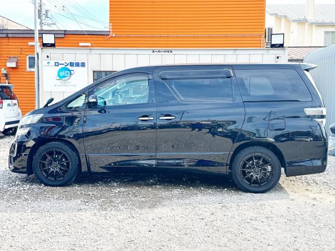 ヴェルファイア2.4ZプラチナセレクションⅡ 4WD　ローンが不安な方＜優遇ローン＞1年保証　両側パワースライドドア　社外ナビ 