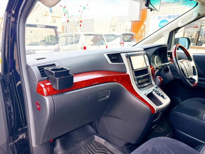 ヴェルファイア2.4ZプラチナセレクションⅡ 4WD　ローンが不安な方＜優遇ローン＞1年保証　両側パワースライドドア　社外ナビ 