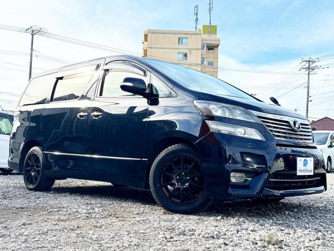 ヴェルファイア2.4ZプラチナセレクションⅡ 4WD　ローンが不安な方＜優遇ローン＞1年保証　両側パワースライドドア　社外ナビ 