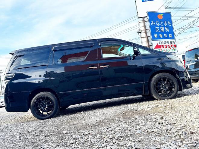 ヴェルファイア2.4ZプラチナセレクションⅡ 4WD　ローンが不安な方＜優遇ローン＞1年保証　両側パワースライドドア　社外ナビ 