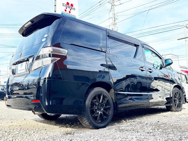 ヴェルファイア2.4ZプラチナセレクションⅡ 4WD　ローンが不安な方＜優遇ローン＞1年保証　両側パワースライドドア　社外ナビ 