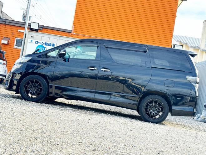 ヴェルファイア2.4ZプラチナセレクションⅡ 4WD　ローンが不安な方＜優遇ローン＞1年保証　両側パワースライドドア　社外ナビ 