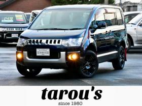デリカ　D:5　Gパワーパッケージ　４ＷＤ　本州仕入　乗車定員５名仕様　後期シャモニー専用アルミ　両側電動スライドドア　冬タイヤ付き　社外ナビ／バックカメラ