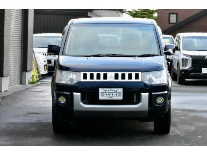 デリカD:5　Gパワーパッケージ　４ＷＤ　本州仕入　乗車定員５名仕様　後期シャモニー専用アルミ　両側電動スライドドア　冬タイヤ付き　社外ナビ／バックカメラ