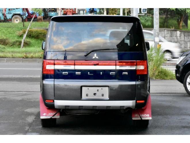 デリカD:5　Gパワーパッケージ　４ＷＤ　本州仕入　乗車定員５名仕様　後期シャモニー専用アルミ　両側電動スライドドア　冬タイヤ付き　社外ナビ／バックカメラ
