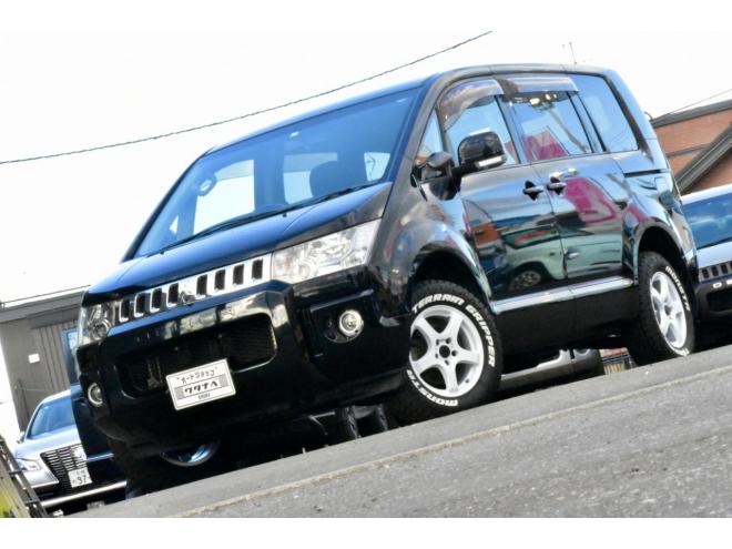デリカD:5　Gプレミアム　４ＷＤ　本州仕入　ロックフォードサウンド　両側電動スライドドア　パワーバックドア　純正ナビ／フリップダウンモニター
