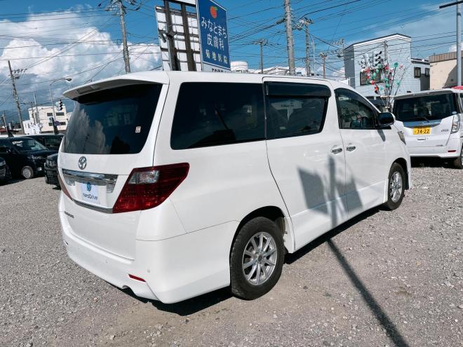 アルファード2.4 240SプライムセレクションⅡ 4WD　ローンが不安な方＜優遇ローン＞本州仕入 1年保証　両側パワースライドドア
