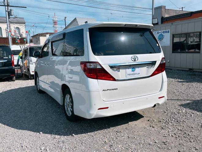 アルファード2.4 240SプライムセレクションⅡ 4WD　ローンが不安な方＜優遇ローン＞本州仕入 1年保証　両側パワースライドドア