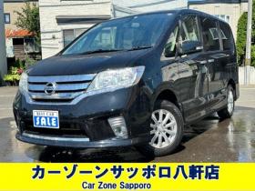 セレナ　2.0 ハイウェイスター 4WD　両側ワンタッチオートスライドドア　SDナビ　地デジ　Bluetooth　横滑り防止装置　ETC 2000