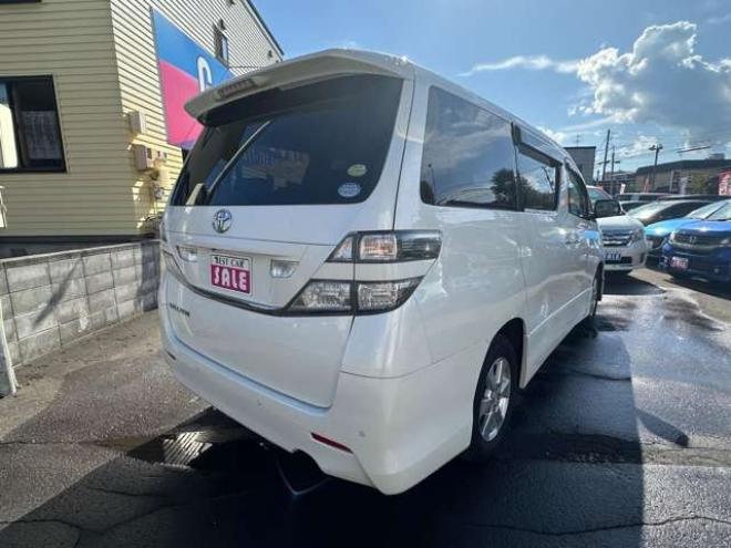 ヴェルファイア2.4 Z プラチナセレクション 4WD　両側パワースライドドア　HDDナビ　フルセグTV　バックモニター　プッシュスタート　横滑り防止装置　コーナーセンサー　パワーバックドア　純正アルミホイール　純正エンンジンスターター 2400