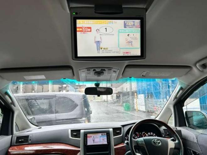 ヴェルファイア2.4 Z プラチナセレクション 4WD　左右電動スライドドア　パワーバックドア　ナビ　バックモニターフルセグTV 2400