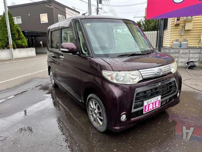 タントカスタム L 4WD　社外CDオーディオ　エコアイドル　キーレスキー　社外アルミホイール冬 660