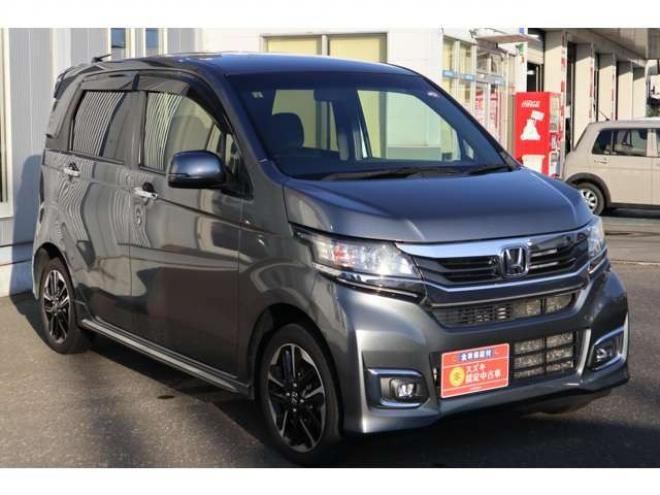 N-WGNカスタムG ターボパッケージ 4WD　純正ワンセグナビ　バックカメラ　ETC　オートライト　HIDヘッドライト　パドルシフト　シートヒーター 660