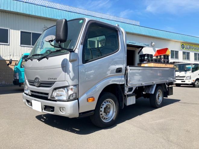 ダイナ中古　シングルジャストロー4WD　平ボディ