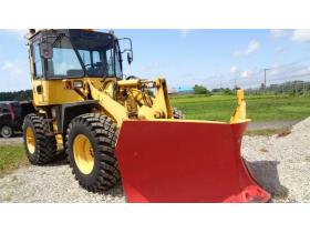 ホイールローダ　WA100-3 ワンタッチマルチプラウ　恵庭ヤード 4WD
