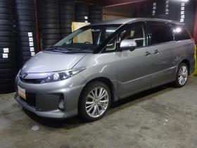 エスティマ　3.5 アエラス 4WD　メーカーナビ・TV・B/T・Bカメラ・両側電動・電動リアゲート・社外エンスタ・クルコン・スマートキー・プッシュスタート・ワイパーデアイサー・リアヒーター・ビルトインETC・クリアランスソナー・寒冷地仕様 3500