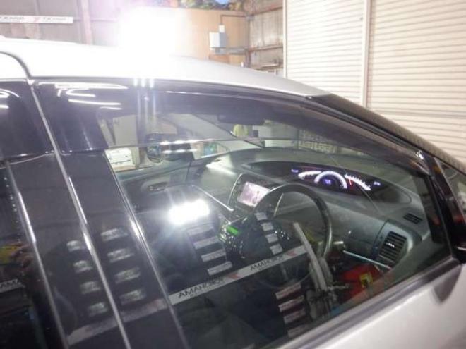 エスティマ3.5 アエラス 4WD　メーカーナビ・TV・B/T・Bカメラ・両側電動・電動リアゲート・社外エンスタ・クルコン・スマートキー・プッシュスタート・ワイパーデアイサー・リアヒーター・ビルトインETC・クリアランスソナー・寒冷地仕様 3500