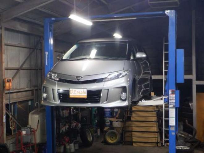 エスティマ3.5 アエラス 4WD　メーカーナビ・TV・B/T・Bカメラ・両側電動・電動リアゲート・社外エンスタ・クルコン・スマートキー・プッシュスタート・ワイパーデアイサー・リアヒーター・ビルトインETC・クリアランスソナー・寒冷地仕様 3500