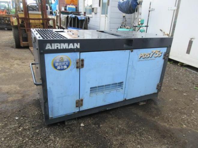 コンプレッサーAIRMANコンプレッサーPDS75S-5C1