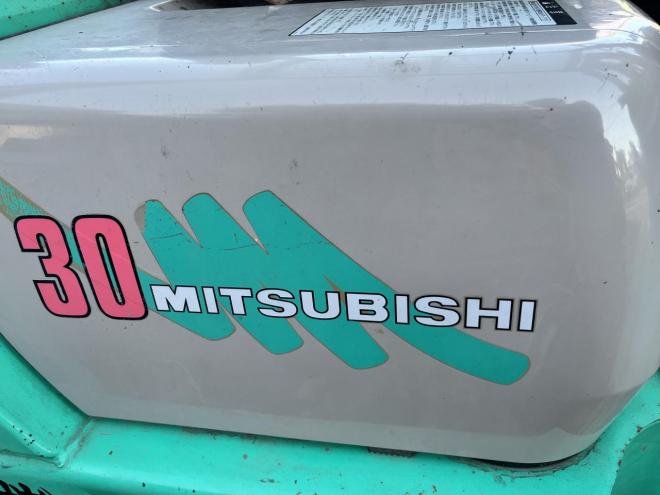 フォークリフトMITSUBISHI フォークリフト FD30 フルフリーマスト5メートル