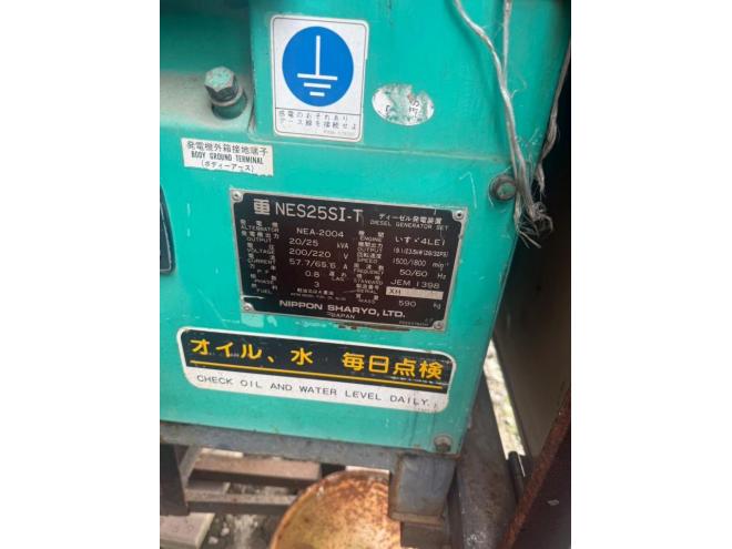 発電機NES25SI-T 25KVA