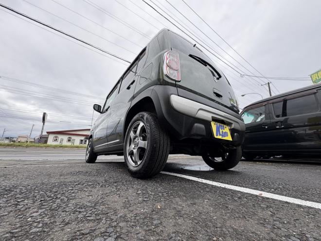 ハスラーHUSTLER  4WD　Ｇ HID TURBO　S-エナチャージです。　TURBOです。　寒冷地仕様　HIDバージョン　純正エアンスタ　レーザーブレーキ　ＶＳＣ　AUTOライトAC シートヒーター　スマートキーBluetoothフルセグナビ　フロントブレーキローター交換エンジンオイル交換CVTオイル交換 4WD 660 5Dr