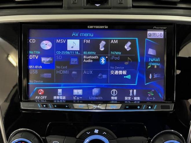 レヴォーグ２．０ＧＴ－Ｓアイサイト　スバルＤＩＴツインカムターボ　本州仕入　寒冷地仕様　禁煙車　ＳＴｉフロントスポイラー　衝突軽減システム　車線逸脱警報　レーダークルーズコントロール　純正１８インチＡＷ　社外１７ＡＷ＋スタッドレスタイヤ付　カロッツェリアナビ（フルセグ地デジ　ＤＶＤ再生　Ｂｌｕｅｔｏｏｔｈ）＋バックカメラ　ＬＥＤヘッドライト　純正ブラックレザーシート　オプション５連デイライト　両席シートヒーター　両席パワーシート　アイドリングストップ　パドルシフト　ＥＴＣ 4WD 2000 5Dr