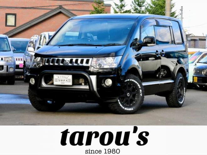 デリカD:5　4WD　ワンオーナー　TOYOオープンカントリーR/T　235/70R16　新品フロントガード　純正エンジンスターター