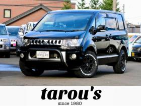 デリカ D:5 4WD ワンオーナー TOYOオープンカントリーR/T 235/70R16 新品フロントガード 純正エンジンスターター