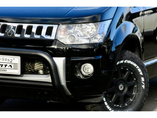 デリカD:5　4WD　ワンオーナー　TOYOオープンカントリーR/T　235/70R16　新品フロントガード　純正エンジンスターター